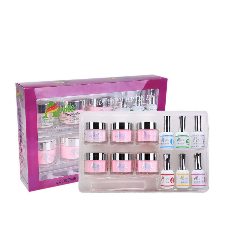 Apple Gel - Pink and White Advanced Master Dipping Powder Set